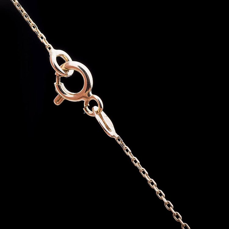 Золоте кольє з фіанітами кол00679 від ювелірного магазину Онікс - 4