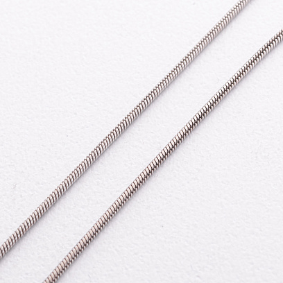 Срібний ланцюжок Снейк рс104214 №2