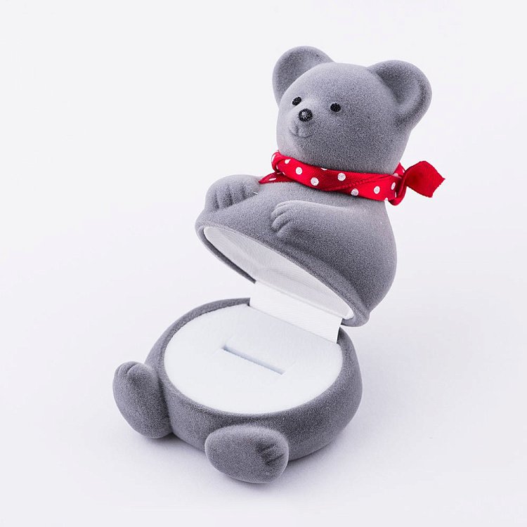 Детский футляр "Мишка" ФДЛ11 от ювелирного магазина Оникс - 1