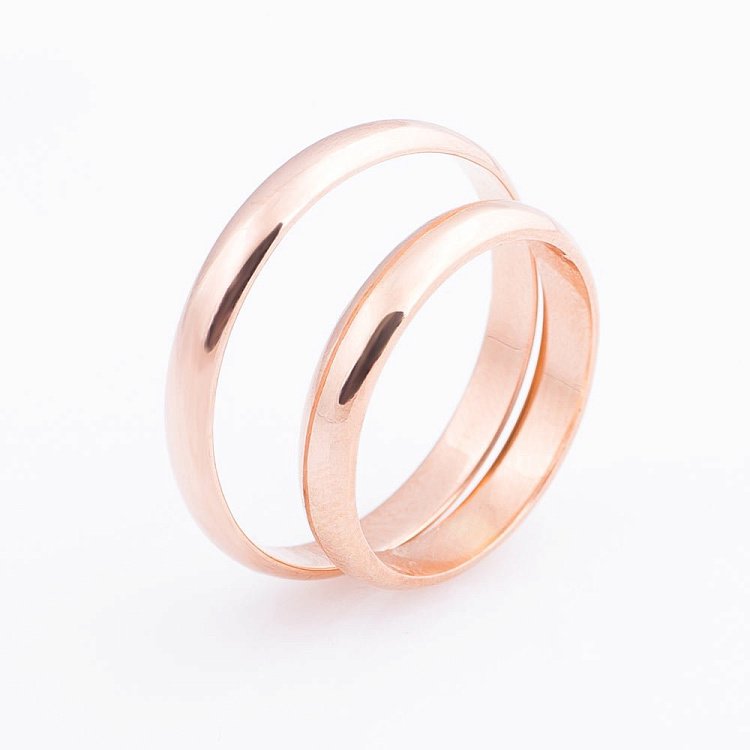 Женское обручальное кольцо обр000113 от ювелирного магазина Оникс - 2