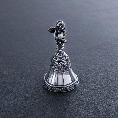 Срібний дзвіночок "Янголятко" 23007