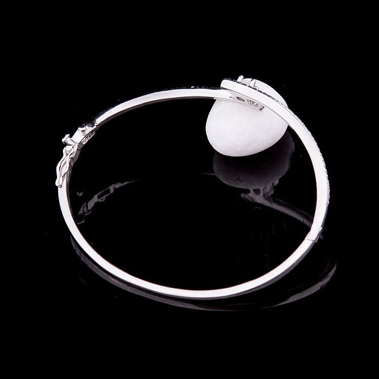 Серебряный браслет с фианитами 14882 от ювелирного магазина Оникс - 2