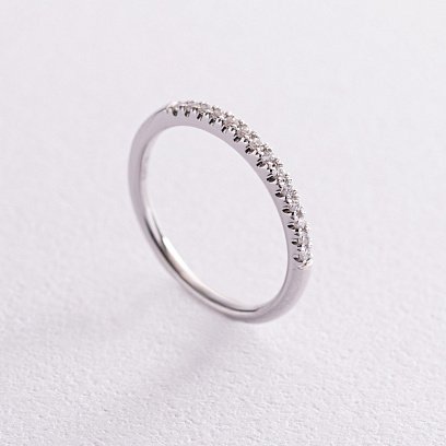 Золота каблучка з діамантами кб0371nl