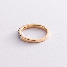 Золотое кольцо с бриллиантами кб0382nl от ювелирного магазина Оникс - 4