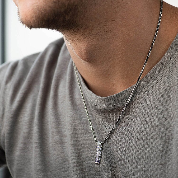 Серебряный кулон - мощевик 133087 от ювелирного магазина Оникс - 4