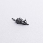 Серебряный сувенир "Кошельковая мышь" 23476 от ювелирного магазина Оникс