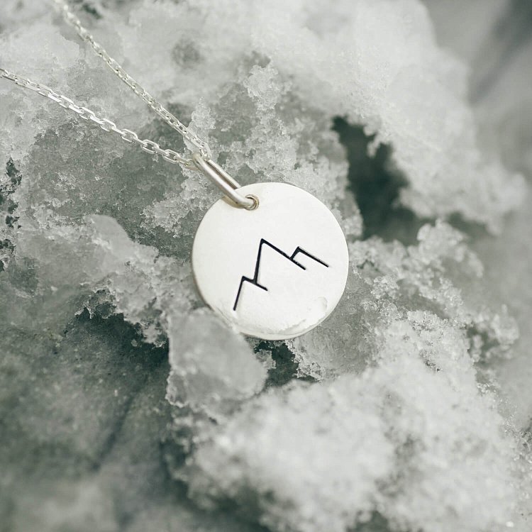 Срібний кулон "Гори" 132724гр від ювелірного магазину Онікс - 4