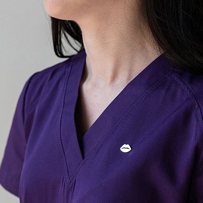 Медицинский значок "Губки" в серебре 20048 №4