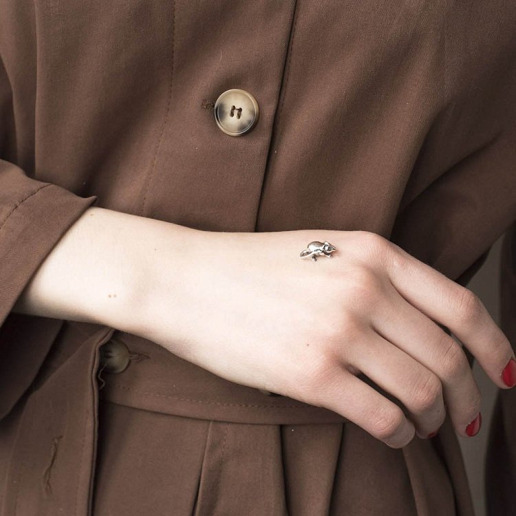 Кошельковая мышь 23023 от ювелирного магазина Оникс - 5