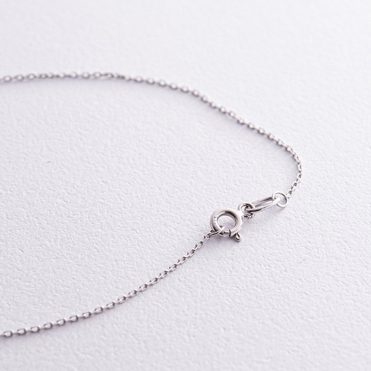 Золотое колье с буквой "С" с бриллиантами 133611121 от ювелирного магазина Оникс - 4