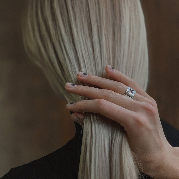 Срібний перстень "Літак" 112228 від ювелірного магазину Онікс - 10