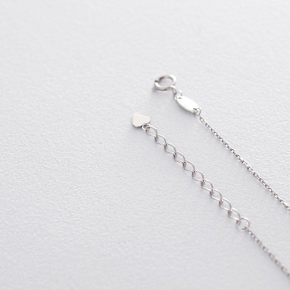 Золотое колье с фианитами кол01397 №4