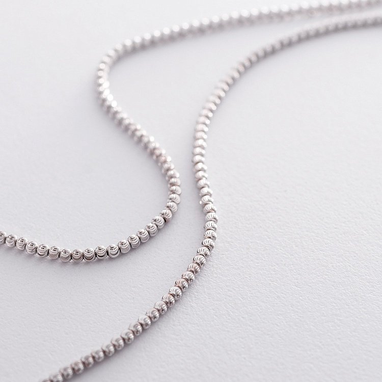 Золотий кульковий ланцюжок ц00360 від ювелірного магазину Онікс