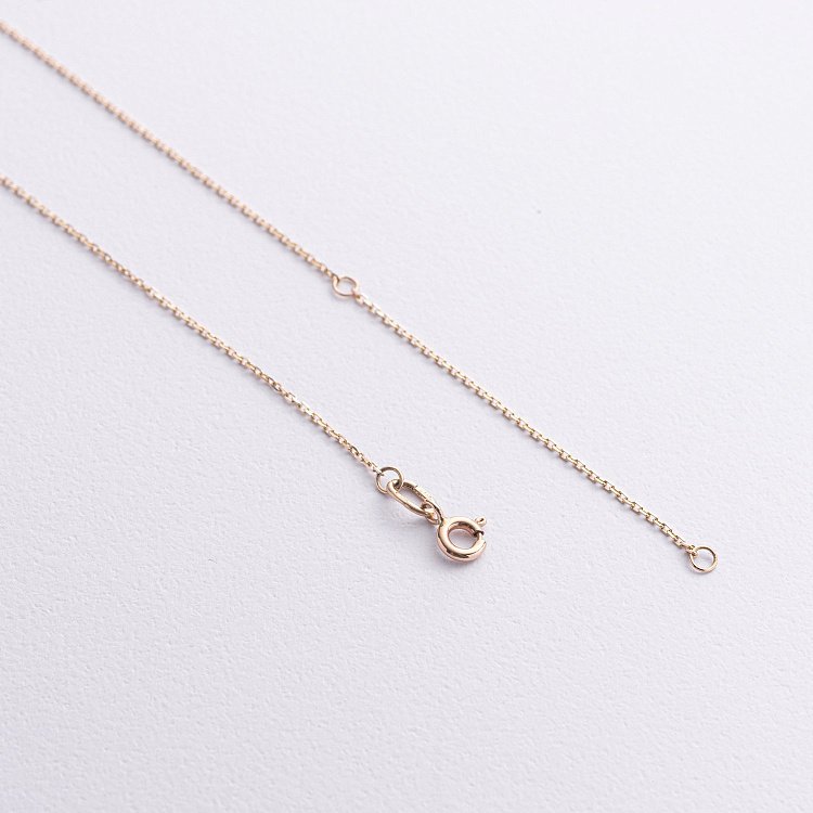 Золоте кольє "Конюшина" з чорними діамантами 741171622 від ювелірного магазину Онікс - 2