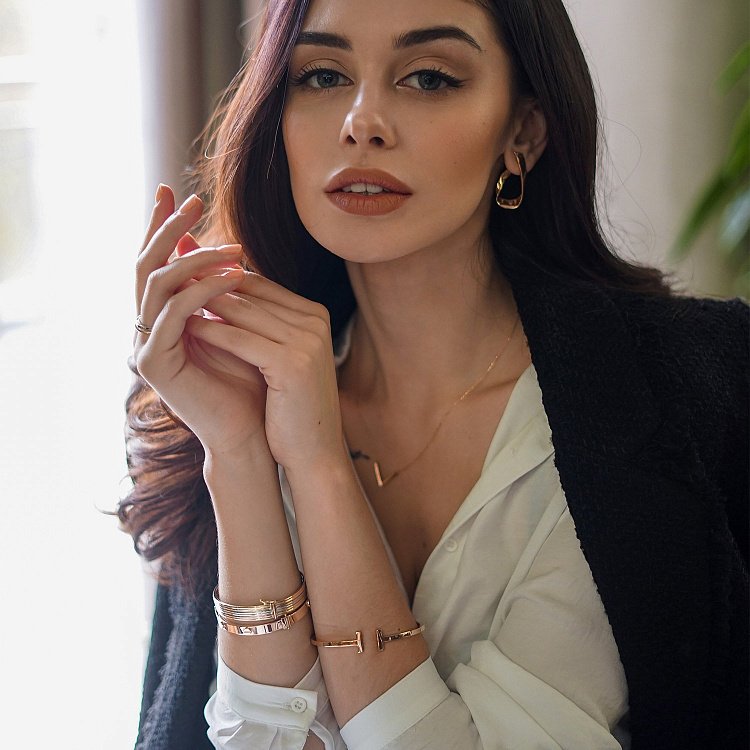 Колье "Особенное" в красном золоте кол01740 от ювелирного магазина Оникс - 5