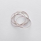 Срібний перстень "Кругообіг" 112226 от ювелирного магазина Оникс - 5