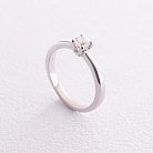 Помолвочное золотое кольцо с бриллиантом кб0423 от ювелирного магазина Оникс