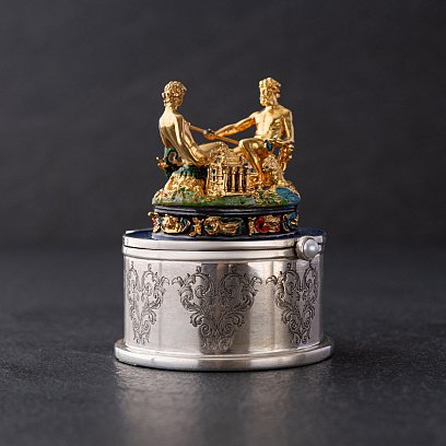 Серебряная фигура ручной работы "Сальера" Бенвенуто Челлини 23157ф