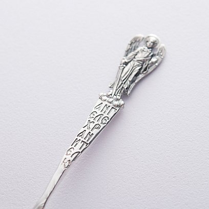 Серебряная ложка с Ангелом Хранителем 24024 №2
