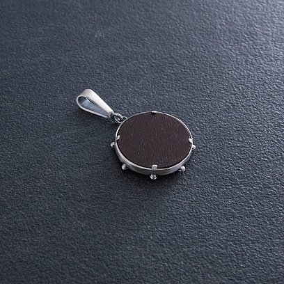 Срібний кулон "Оберіг Руевіт" з деревом 153 №4