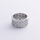 Широкое серебряное кольцо "Carina" 7153род от ювелирного магазина Оникс - 5