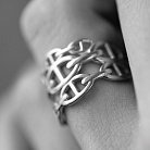 Широкое серебряное кольцо "Helen" 7217 от ювелирного магазина Оникс - 4