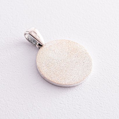 Срібний кулон "Memento mori" 133134 №7