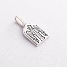 Срібна ладанка "Святий рівноапостольний великий князь Володимир. Ангел Охоронець" 131435 от ювелирного магазина Оникс - 1