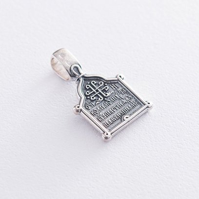 Серебряная ладанка "Николай Чудотворец" 132995 №2