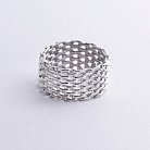 Широкое серебряное кольцо "Tianna" 7154 от ювелирного магазина Оникс - 2