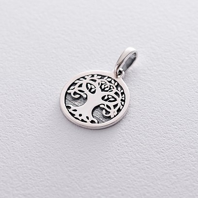 Серебряная подвеска "Древо жизни" 132913