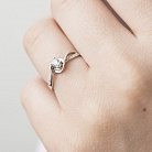 Помолвочное кольцо с бриллиантами кб03032 от ювелирного магазина Оникс - 1