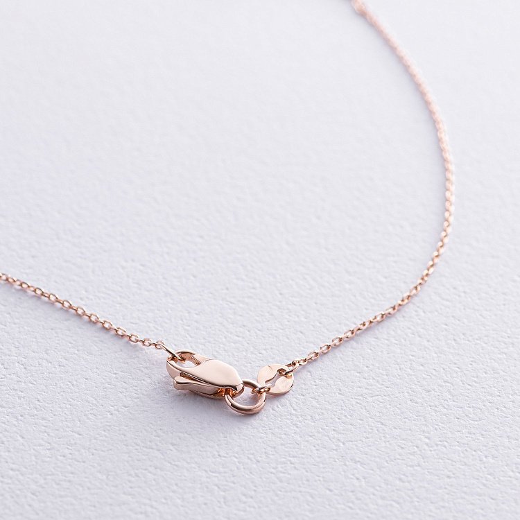 Колье "Розарий" в красном золоте кол02217 от ювелирного магазина Оникс - 5