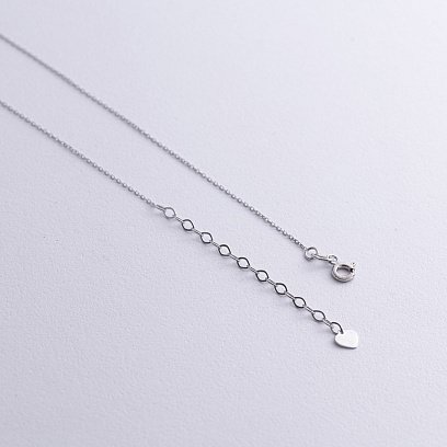 Колье "Древо жизни" с фианитами (белое золото) кол02492 №5