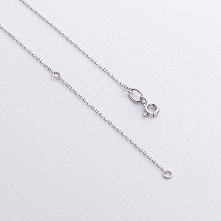 Золоте кольє "Конюшина" з діамантами 738551121 від ювелірного магазину Онікс - 4