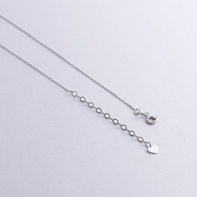 Колье "Древо жизни" с фианитами (белое золото) кол02492 от ювелирного магазина Оникс - 4