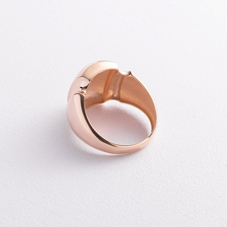 Золотое кольцо "Julieta" к08436 от ювелирного магазина Оникс - 4