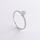 Помолвочное золотое кольцо с бриллиантами 218321121 от ювелирного магазина Оникс