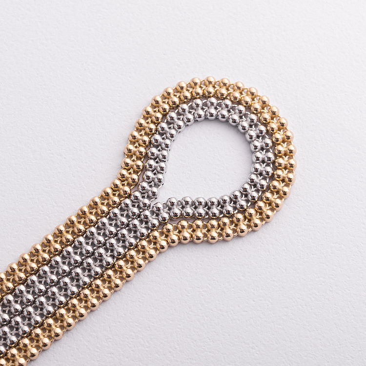 Браслет "Кульки" у жовтому золоті б05759 від ювелірного магазину Онікс - 2