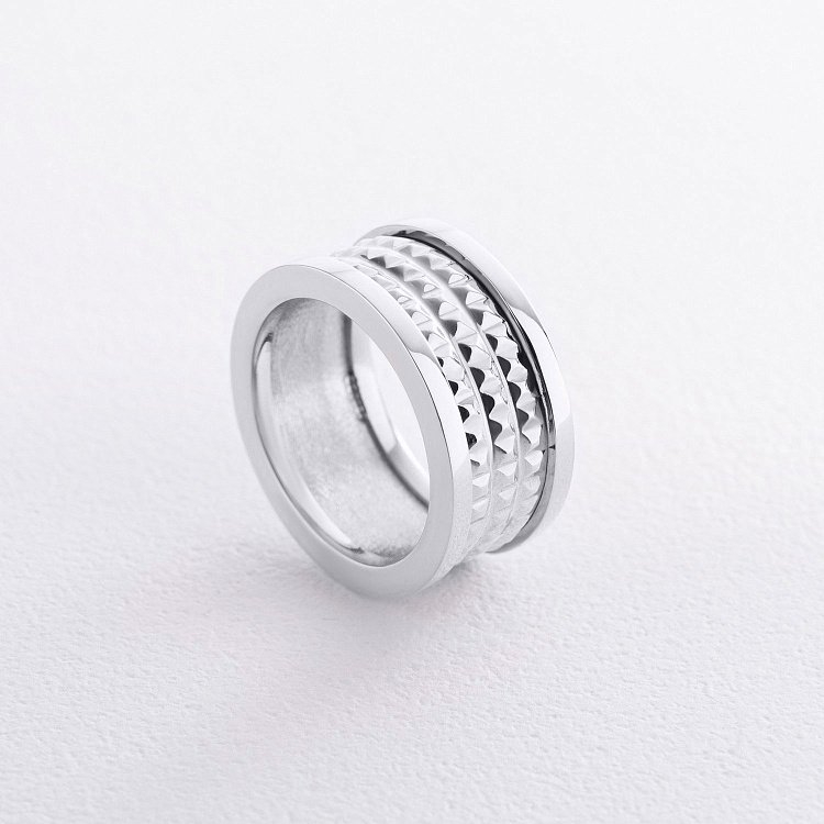 Каблучка "Gina" у білому золоті к07412 від ювелірного магазину Онікс