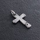 Срібний хрестик із чорнінням 7093 от ювелирного магазина Оникс - 5