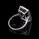Срібний перстень з фіанітами 111211 от ювелирного магазина Оникс - 2