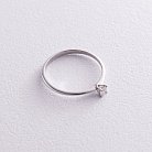 Помолвочное золотое кольцо с бриллиантом 229421121 от ювелирного магазина Оникс - 3