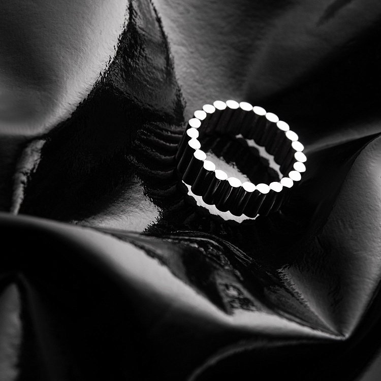 Серебряное кольцо "Katrin" 7253 от ювелирного магазина Оникс - 11