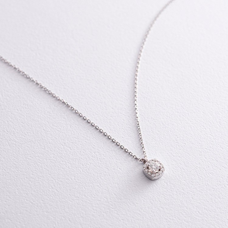 Золотое колье с бриллиантами 17921121 от ювелирного магазина Оникс - 2