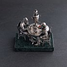 Срібна фігура ручної роботи "Чаювання" 23169 от ювелирного магазина Оникс