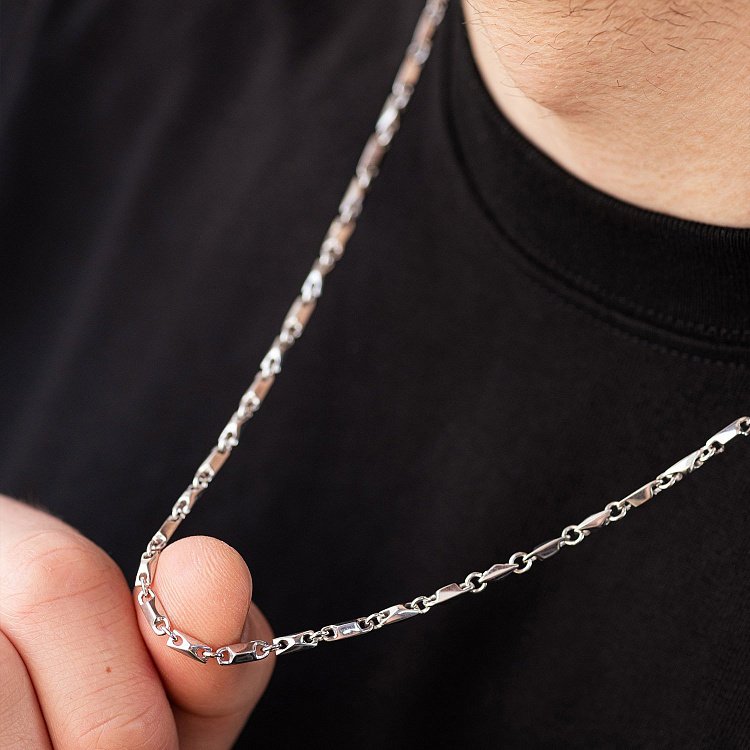 Мужская золотая цепочка ц00539 от ювелирного магазина Оникс - 3