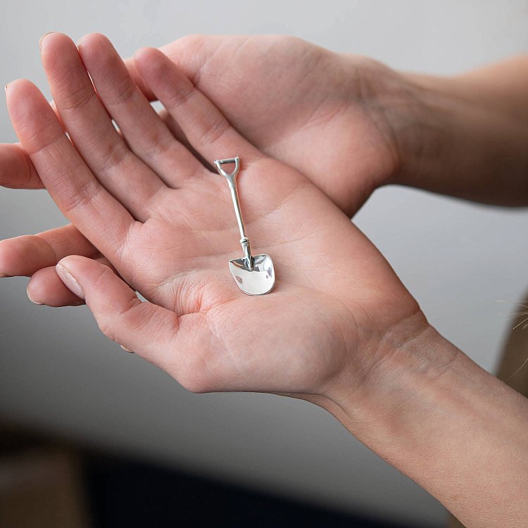 Серебряный сувенир "Лопата-загребушка" 23485 от ювелирного магазина Оникс - 4