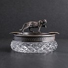 Серебряная фигура с тигром ручной работы 23125 от ювелирного магазина Оникс