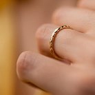 Кольцо "Косичка" в желтом золоте к07515 от ювелирного магазина Оникс - 5